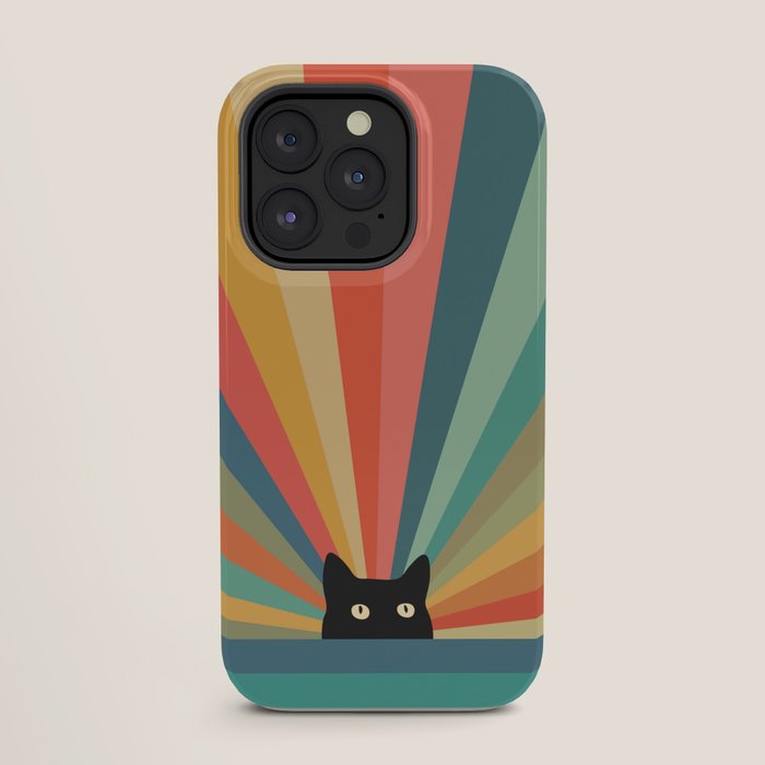 Cat Landscape 165C iPhone Case