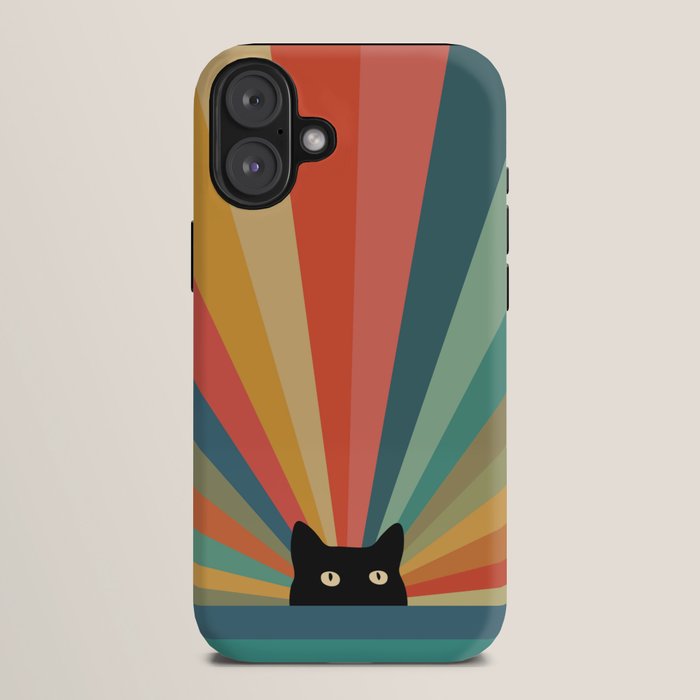 Cat Landscape 165C iPhone Case