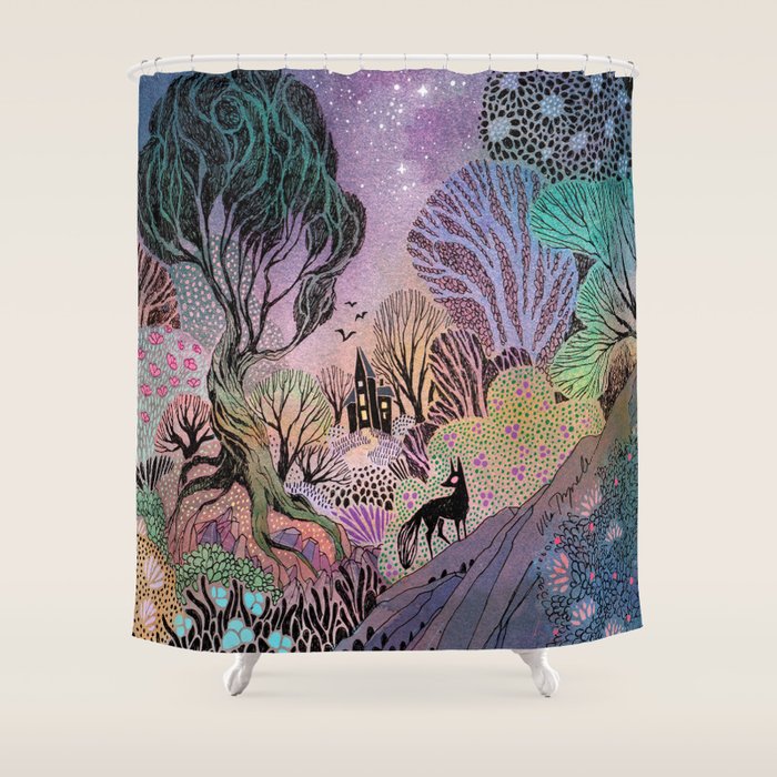 The Forgotten Garden Shower Curtain