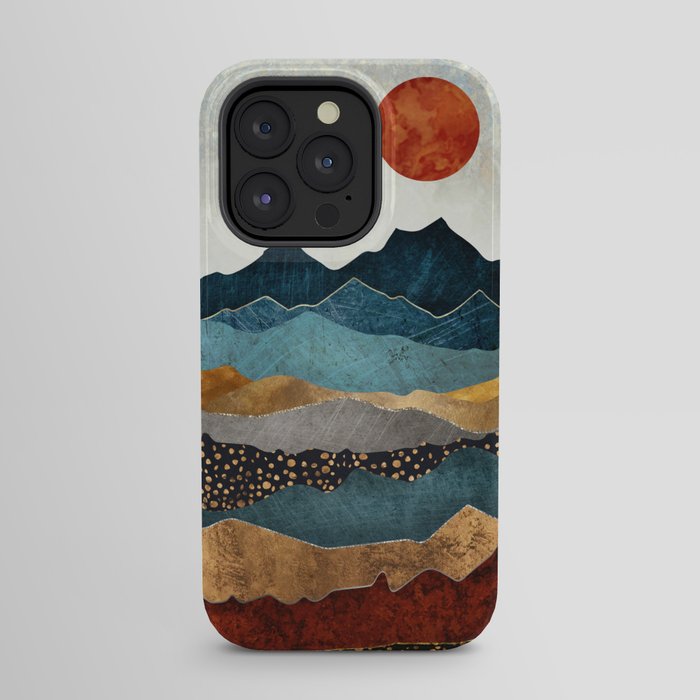 Amber Dusk iPhone Case