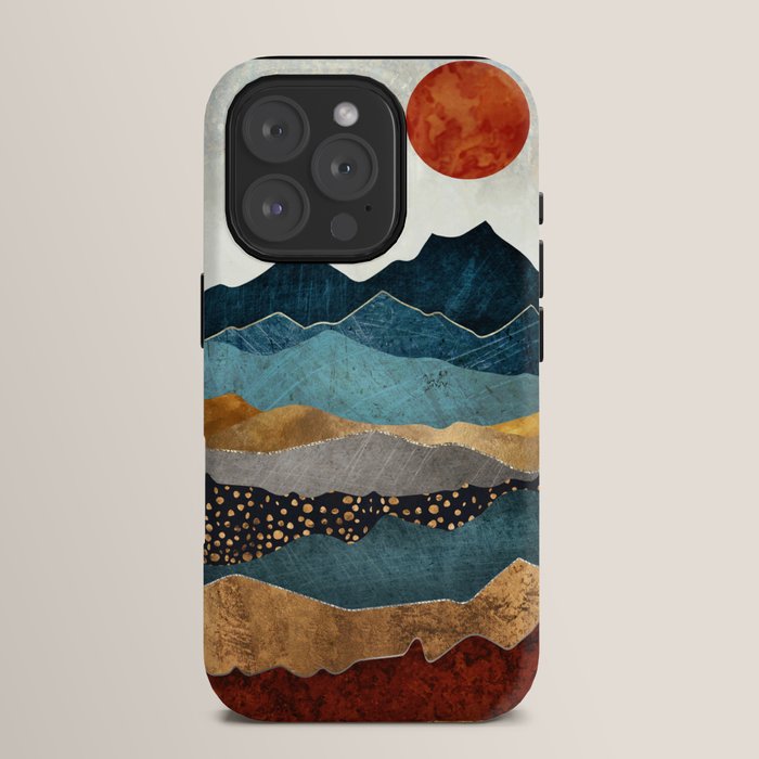 Amber Dusk iPhone Case