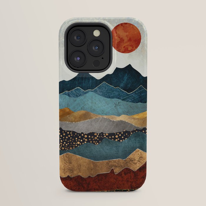 Amber Dusk iPhone Case