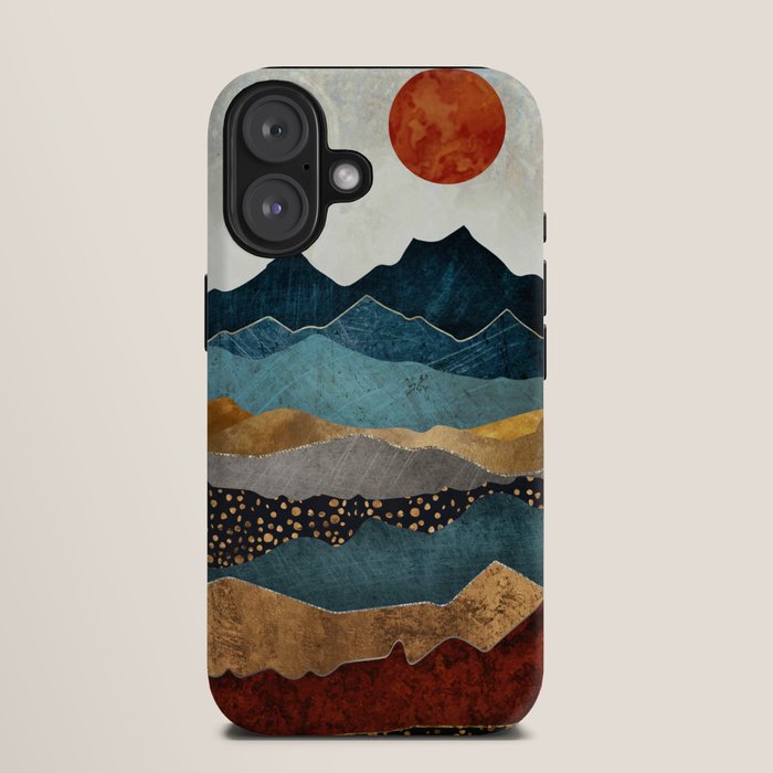 Amber Dusk iPhone Case