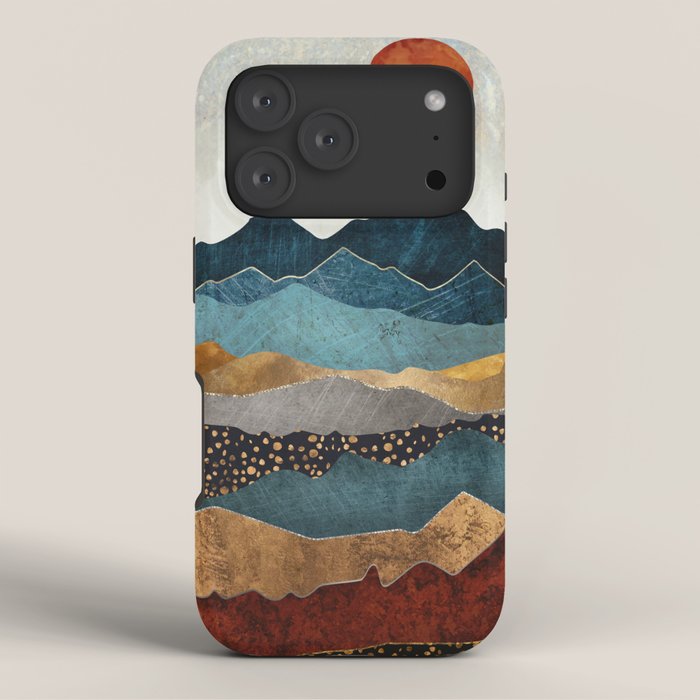Amber Dusk iPhone Case
