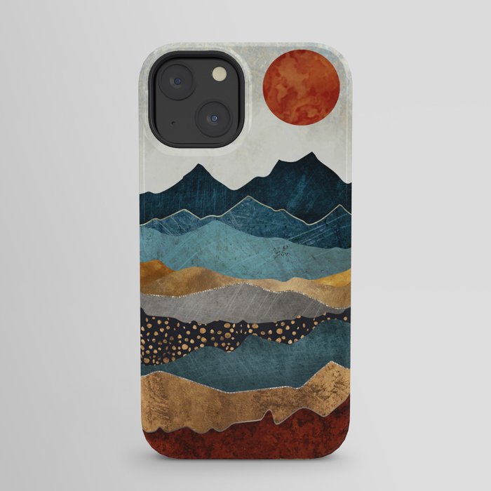 Amber Dusk iPhone Case