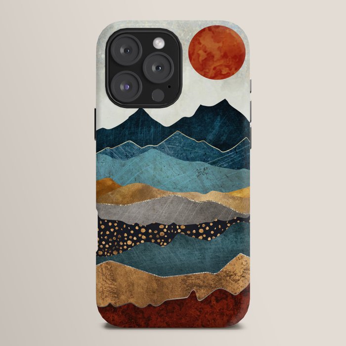 Amber Dusk iPhone Case