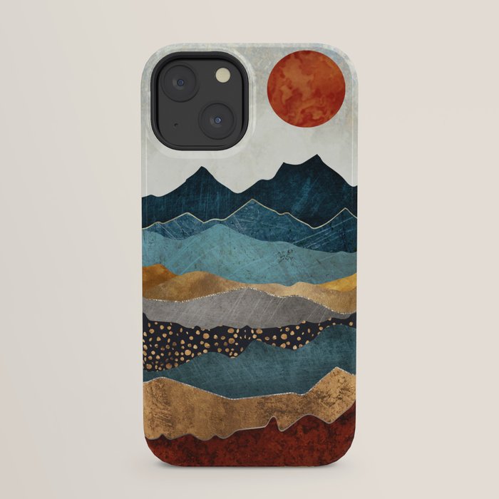 Amber Dusk iPhone Case