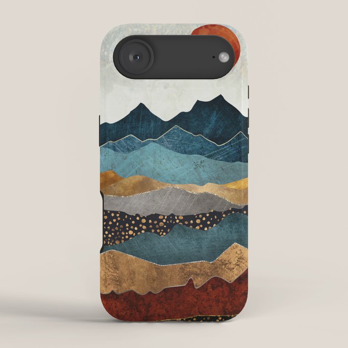 Amber Dusk iPhone Case