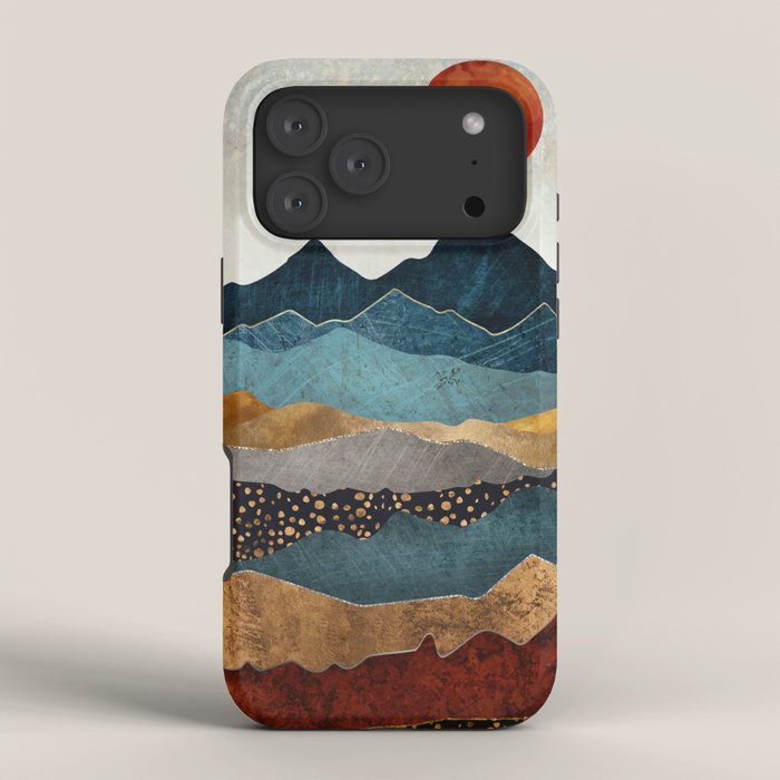 Amber Dusk iPhone Case
