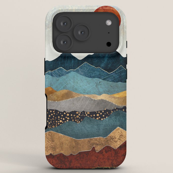 Amber Dusk iPhone Case