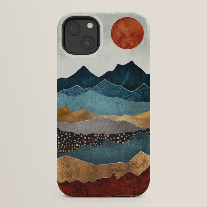 Amber Dusk iPhone Case