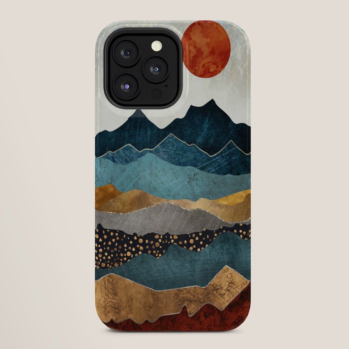 Amber Dusk iPhone Case