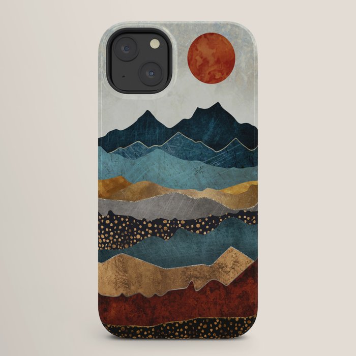 Amber Dusk iPhone Case