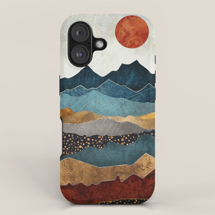 Amber Dusk iPhone Case