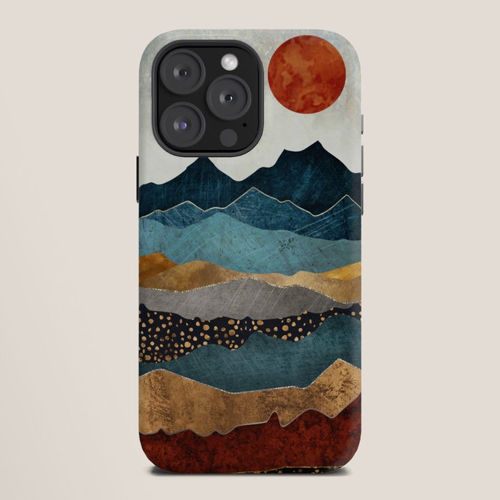 Amber Dusk iPhone Case