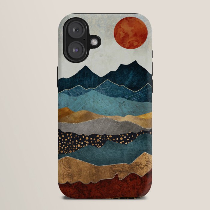 Amber Dusk iPhone Case