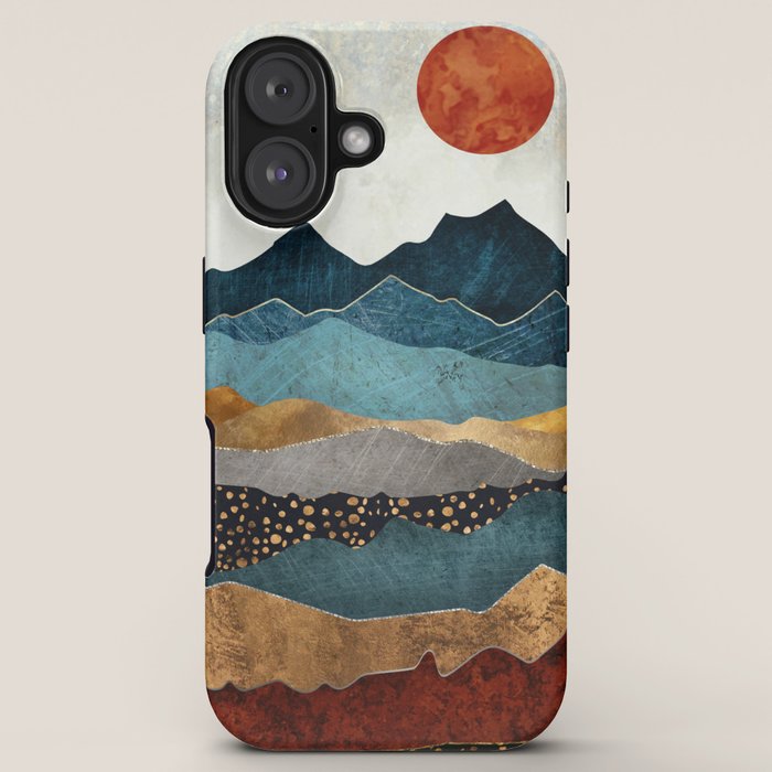 Amber Dusk iPhone Case