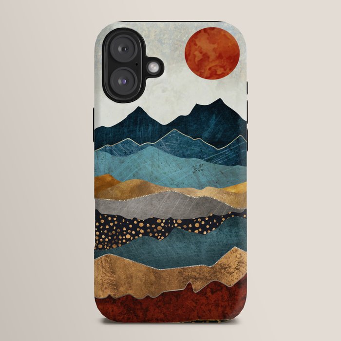 Amber Dusk iPhone Case