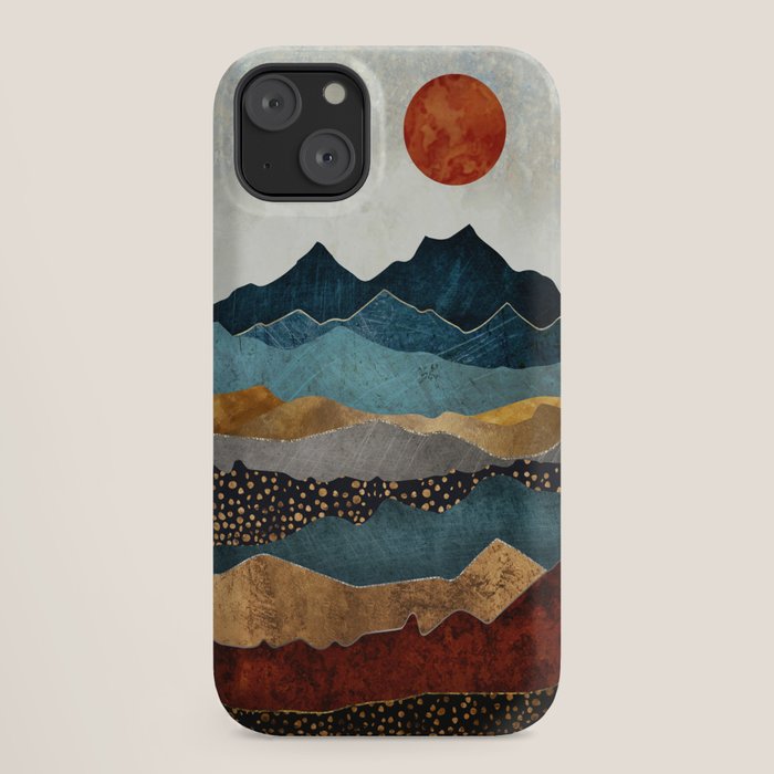 Amber Dusk iPhone Case