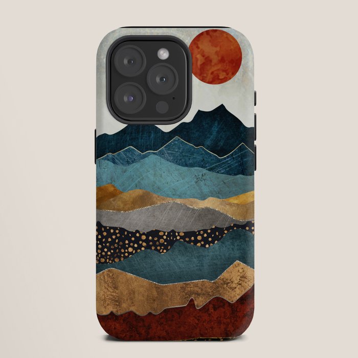 Amber Dusk iPhone Case