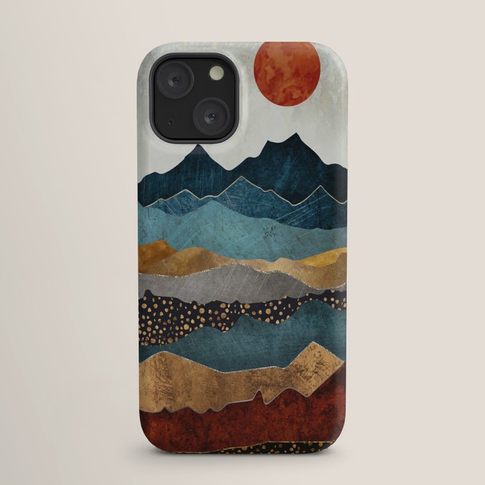 Amber Dusk iPhone Case