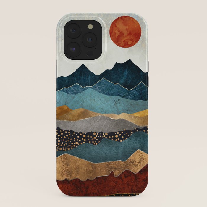 Amber Dusk iPhone Case