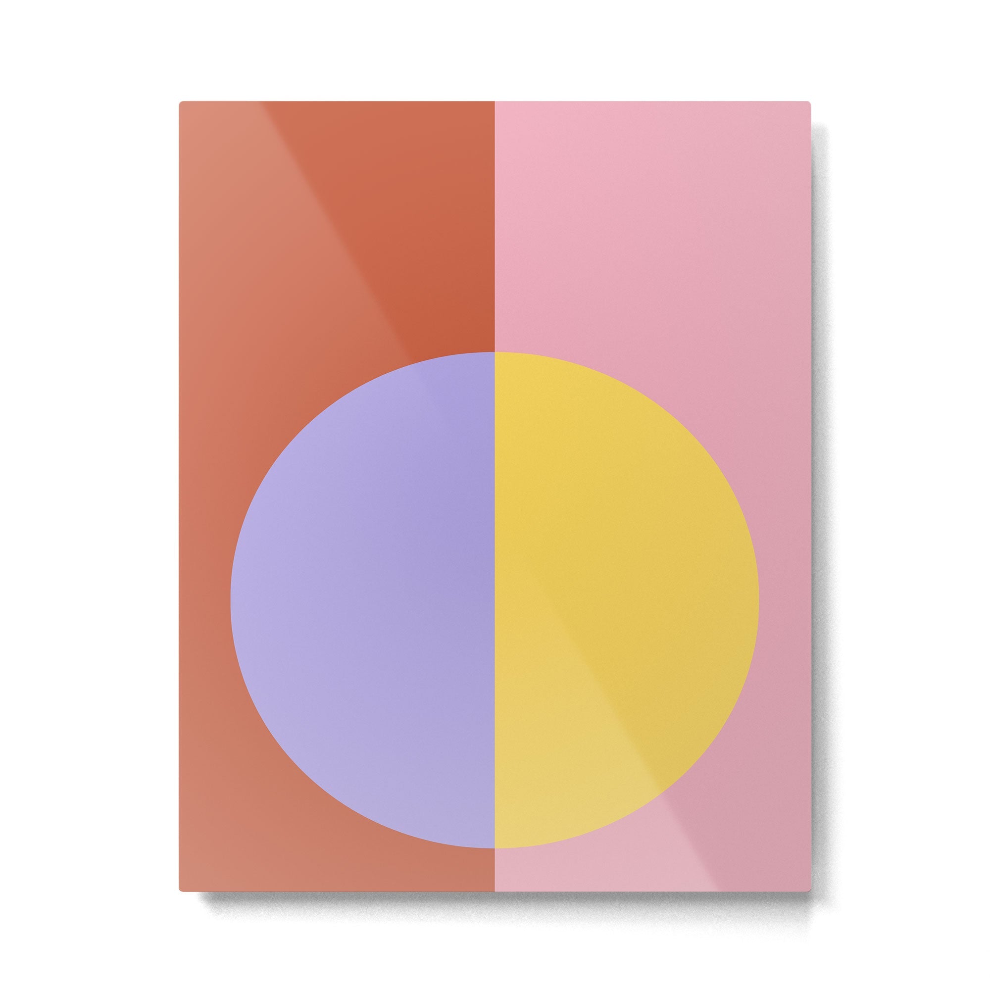 Color Block Abstract XIII Metal Print