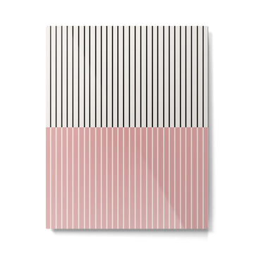 Color Block Lines XIV Metal Print