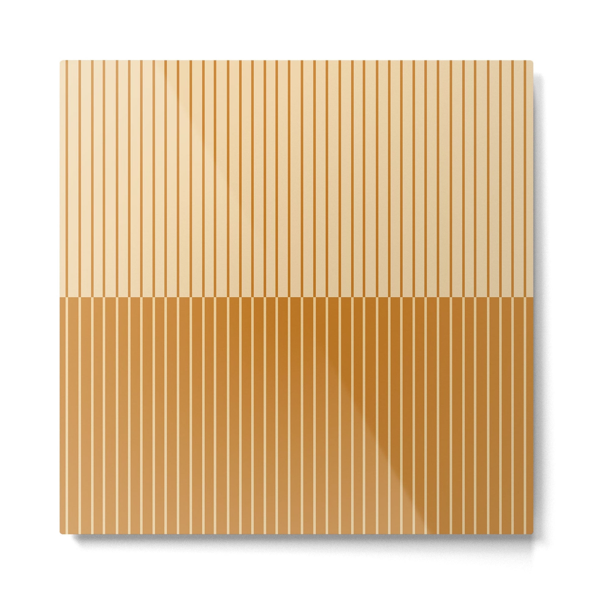 Color Block Lines XVIII Metal Print