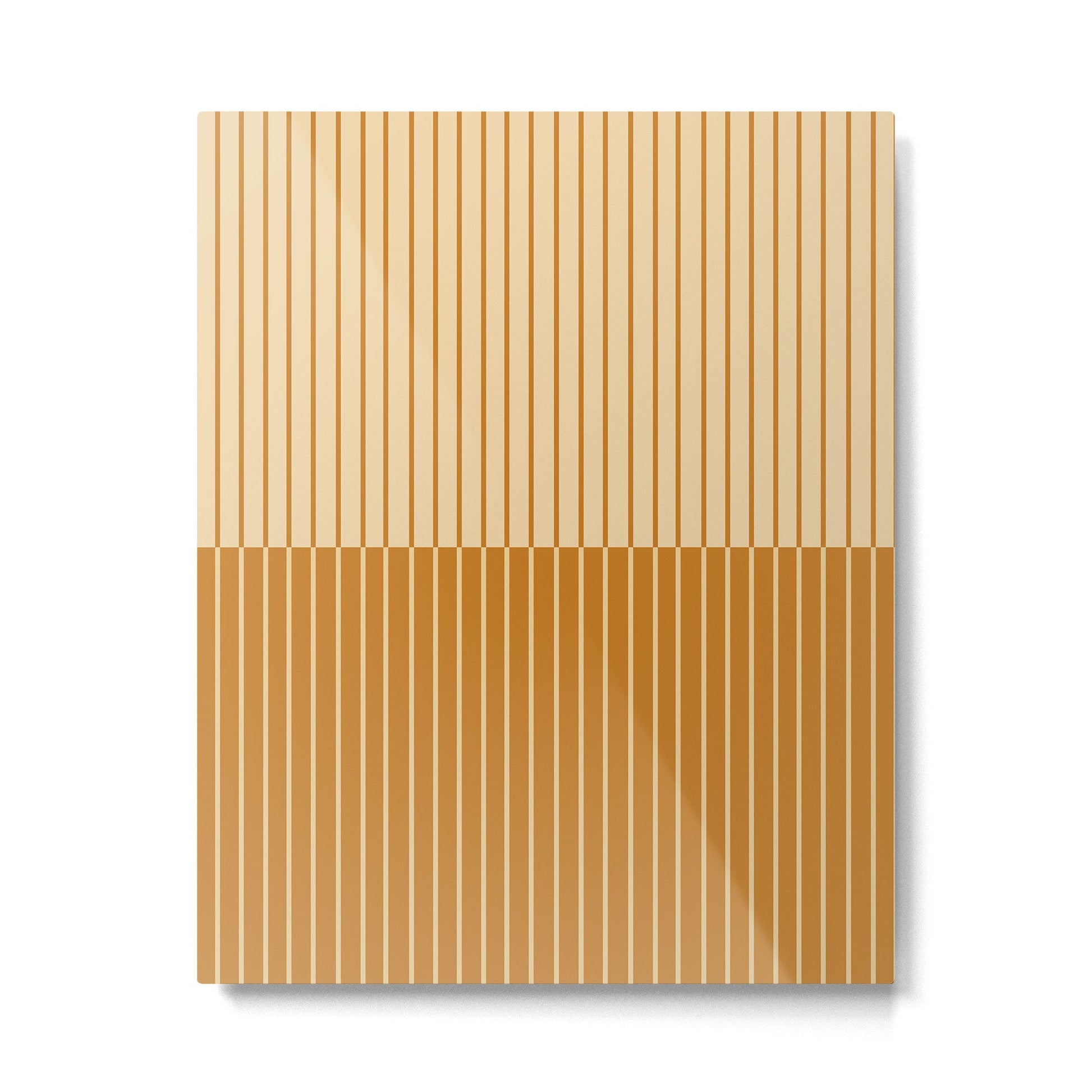 Color Block Lines XVIII Metal Print