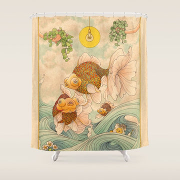 Goldfish Shower Curtain