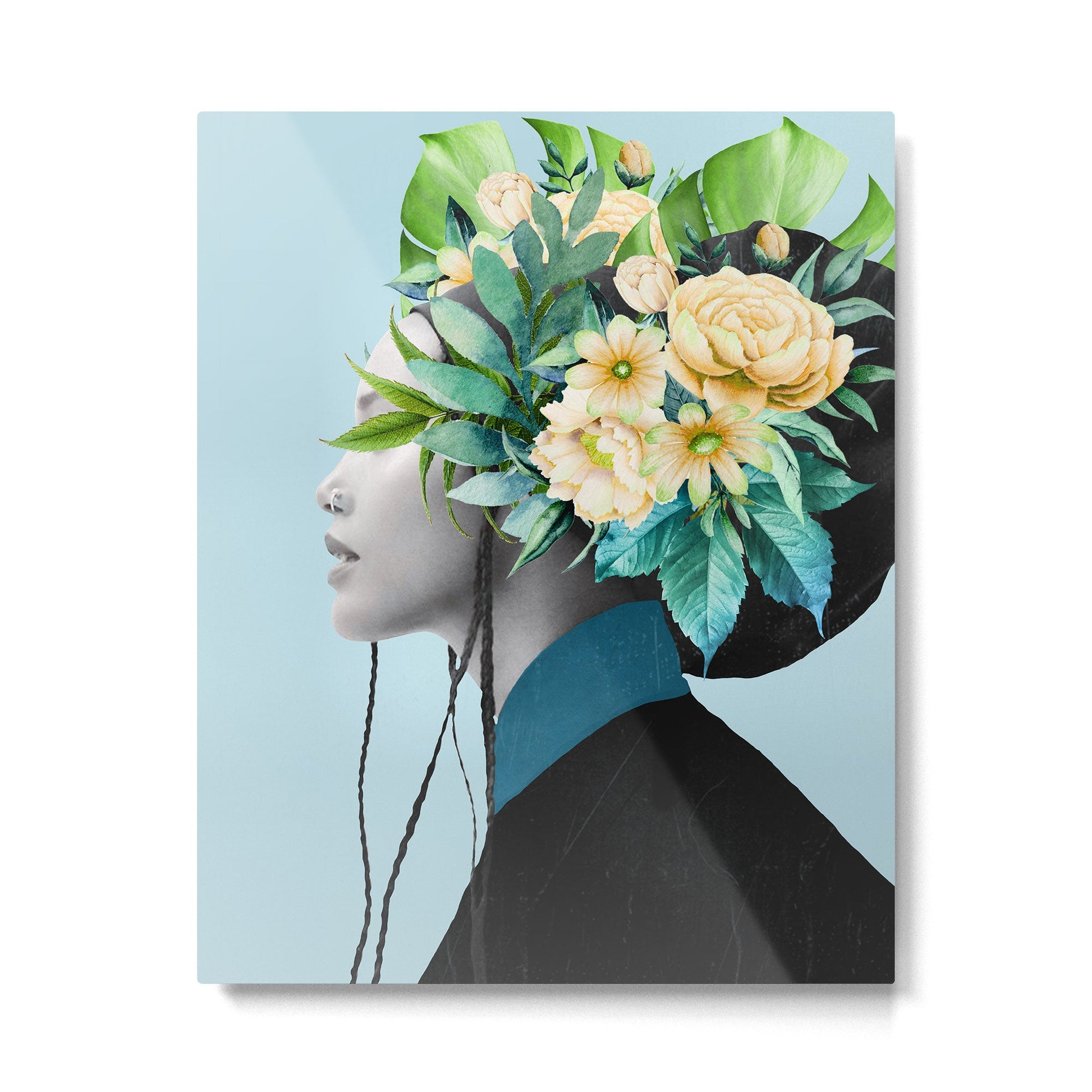 Tropical Girl 6 Metal Print