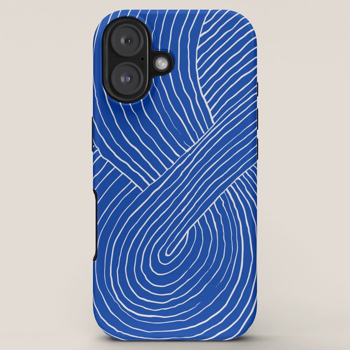 Strokes 01: Chathams Blue Edition  iPhone Case