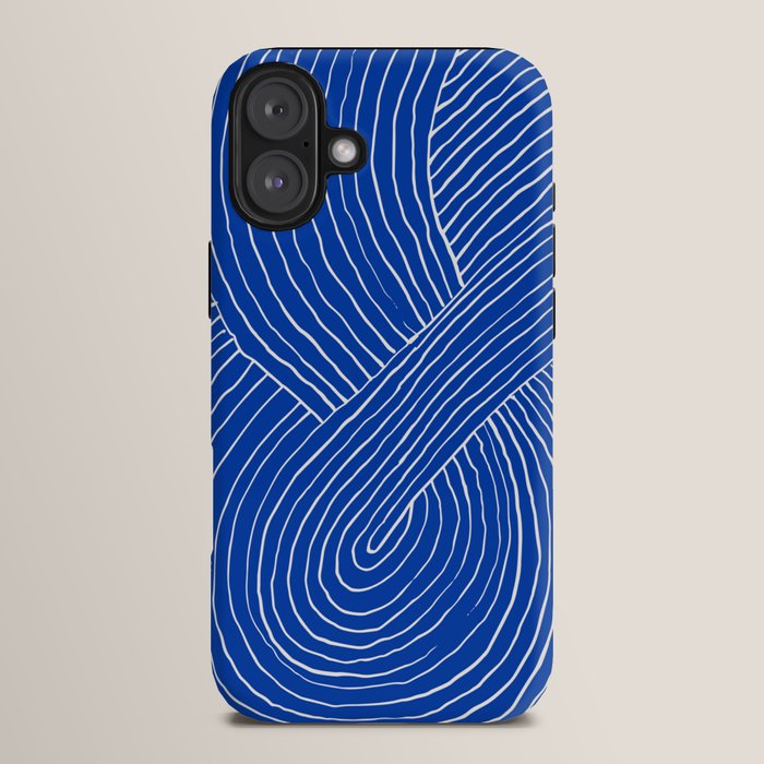 Strokes 01: Chathams Blue Edition  iPhone Case