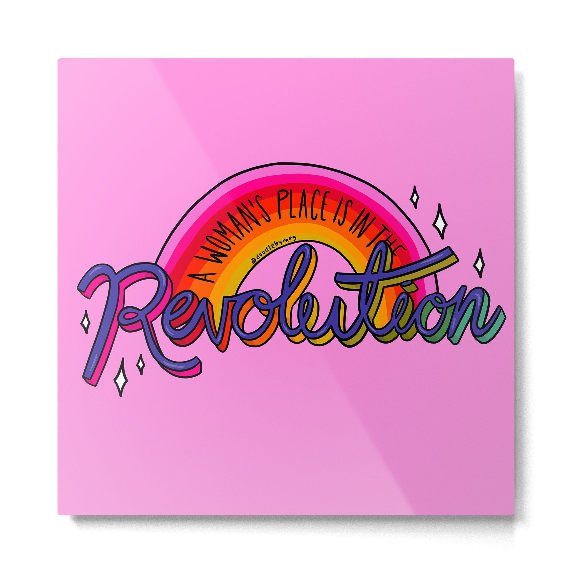 Revolution Metal Print