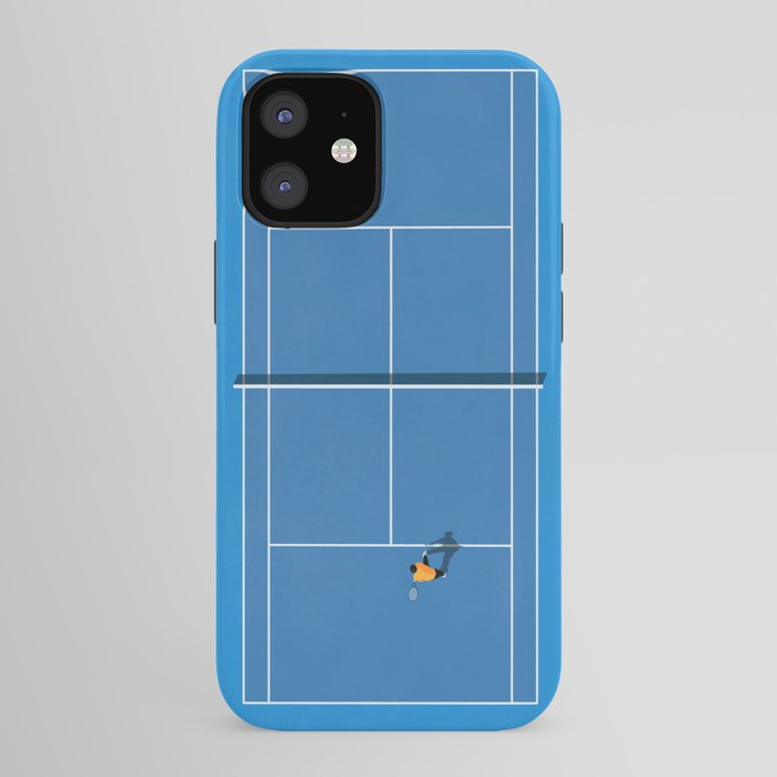 Australian Open Grand Slam | Blue Tennis Court  iPhone Case