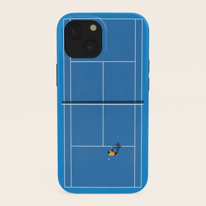Australian Open Grand Slam | Blue Tennis Court  iPhone Case