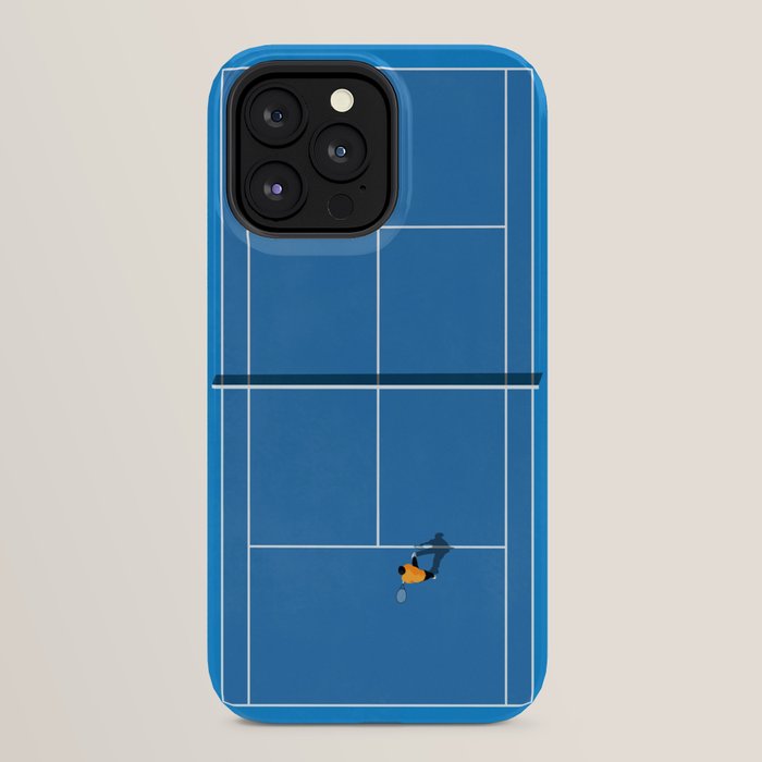Australian Open Grand Slam | Blue Tennis Court  iPhone Case