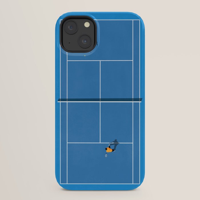 Australian Open Grand Slam | Blue Tennis Court  iPhone Case
