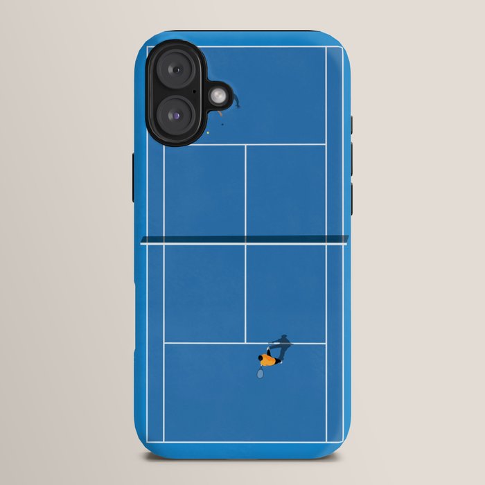Australian Open Grand Slam | Blue Tennis Court  iPhone Case
