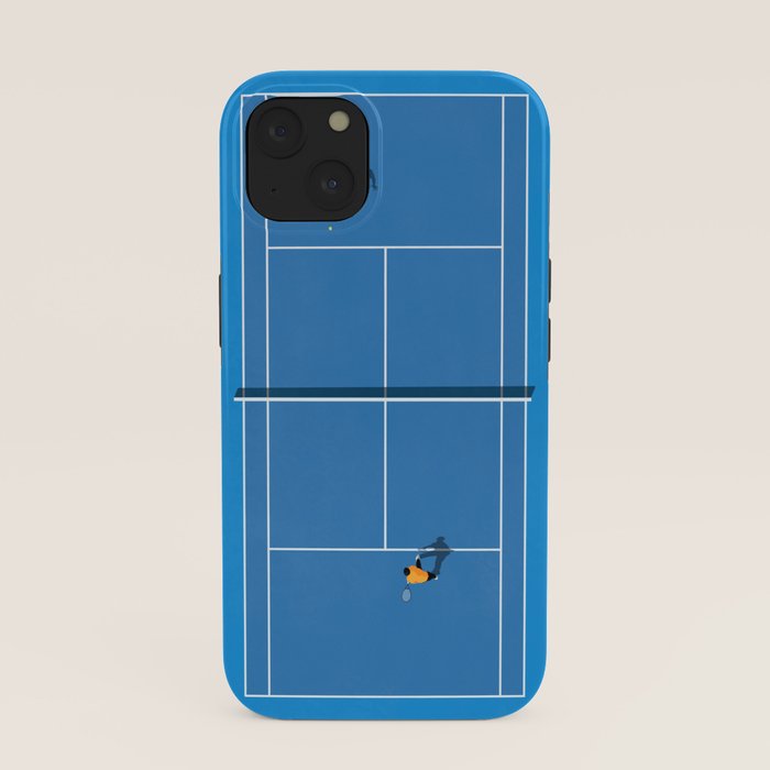 Australian Open Grand Slam | Blue Tennis Court  iPhone Case