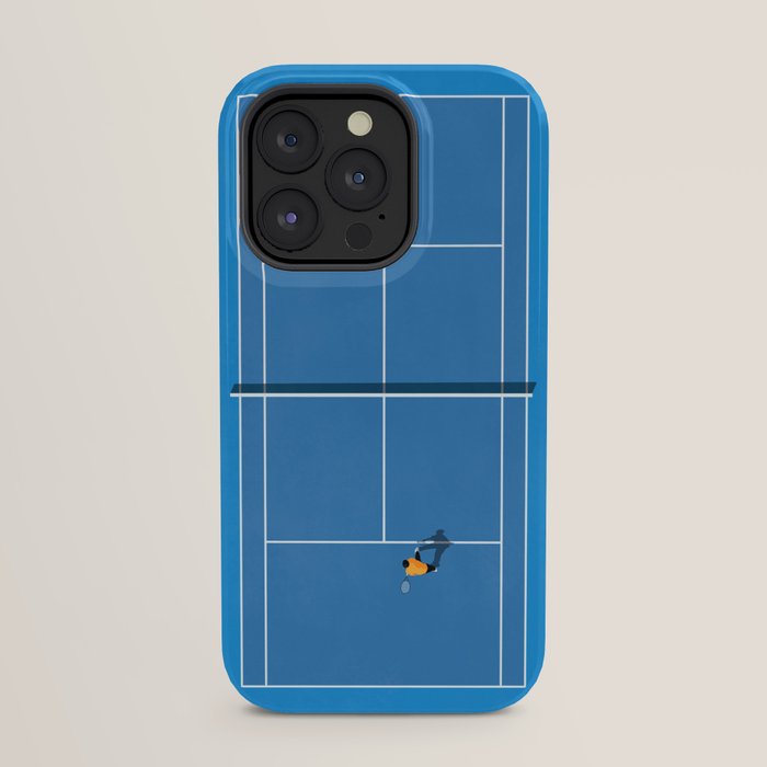 Australian Open Grand Slam | Blue Tennis Court  iPhone Case