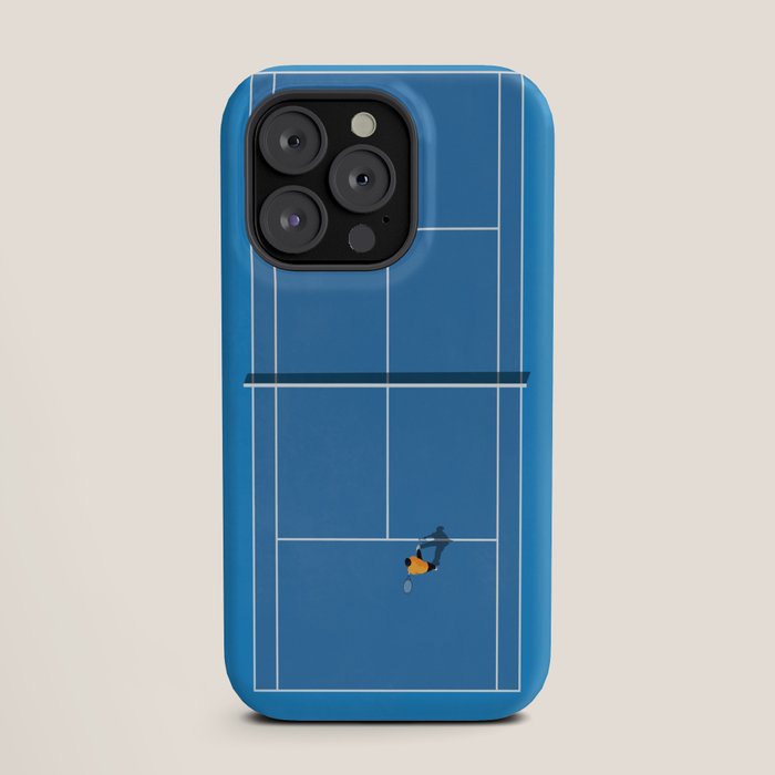 Australian Open Grand Slam | Blue Tennis Court  iPhone Case