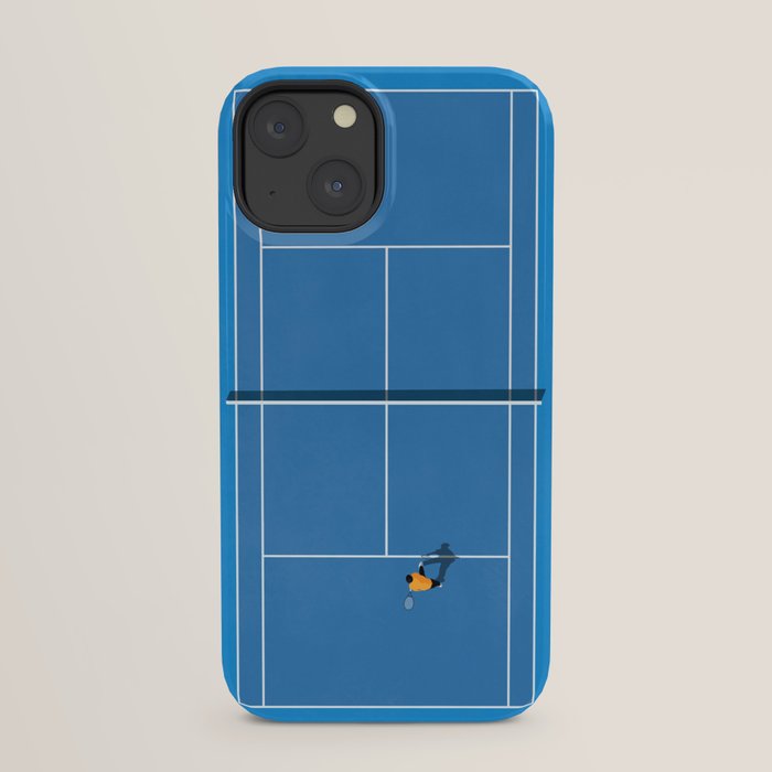 Australian Open Grand Slam | Blue Tennis Court  iPhone Case