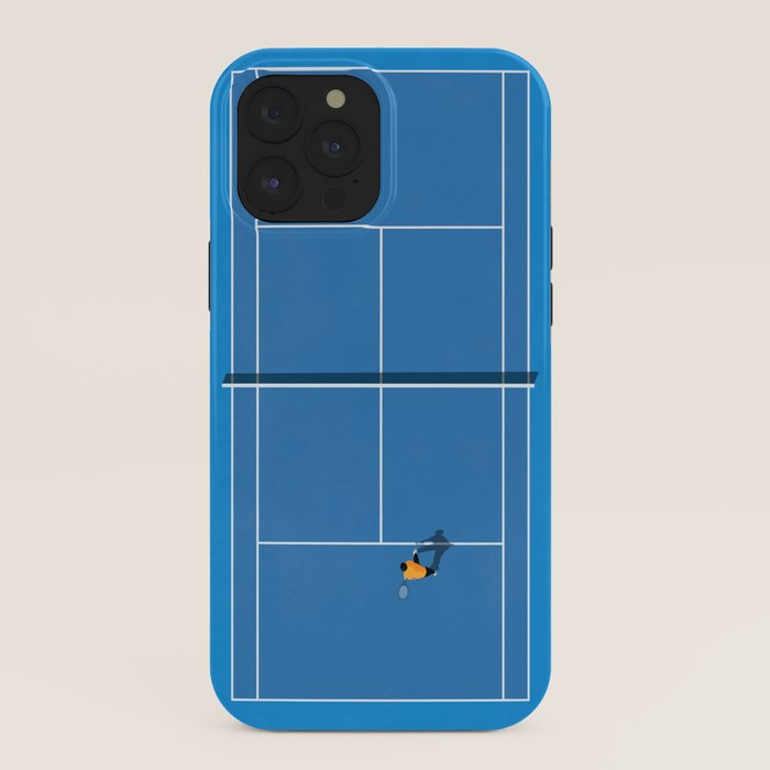 Australian Open Grand Slam | Blue Tennis Court  iPhone Case