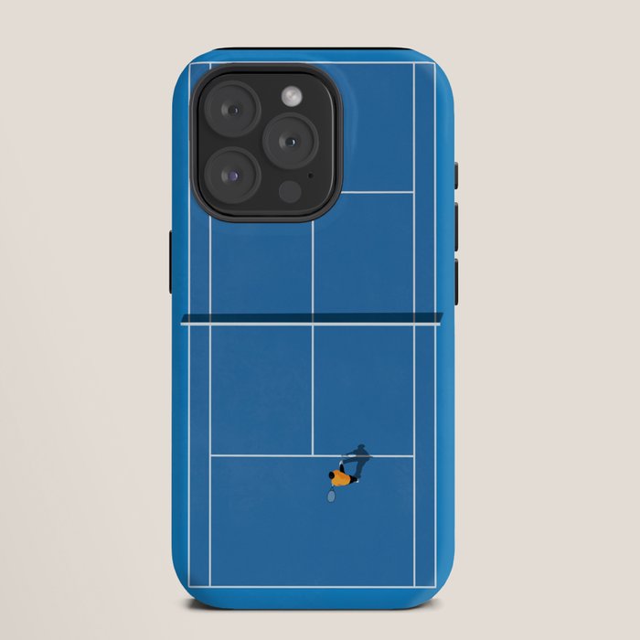 Australian Open Grand Slam | Blue Tennis Court  iPhone Case