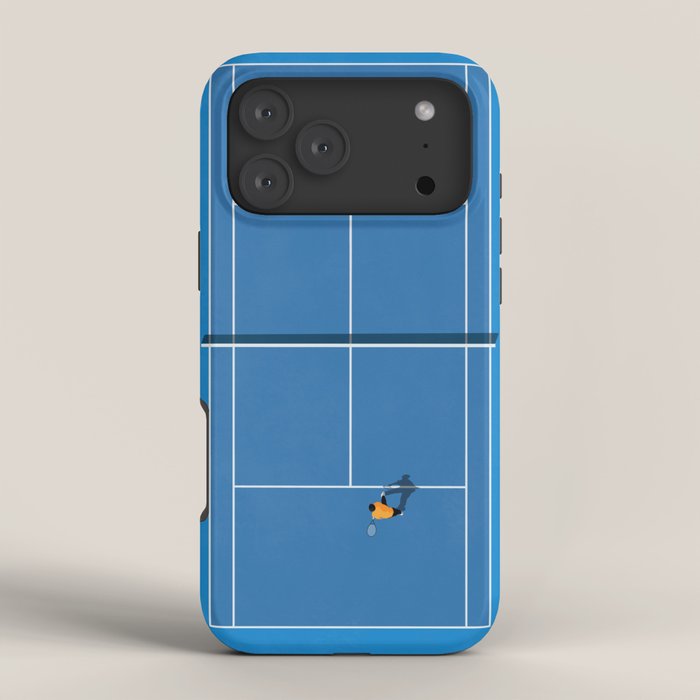 Australian Open Grand Slam | Blue Tennis Court  iPhone Case