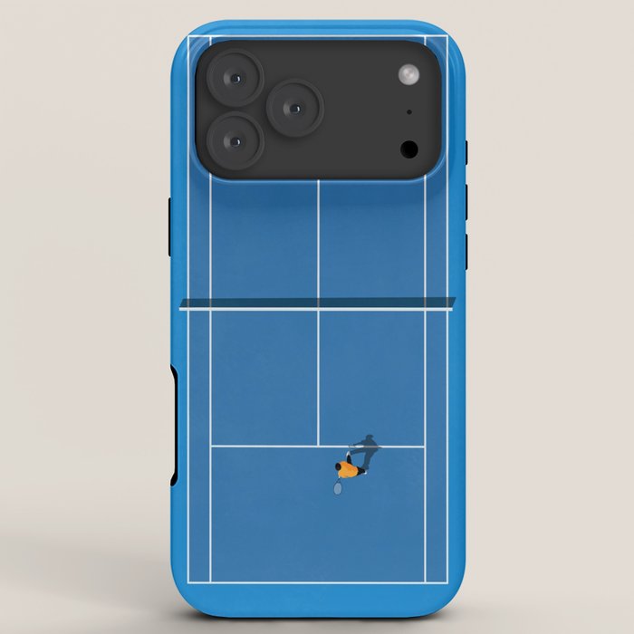 Australian Open Grand Slam | Blue Tennis Court  iPhone Case