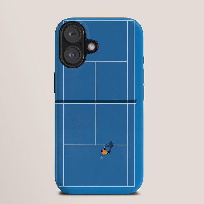 Australian Open Grand Slam | Blue Tennis Court  iPhone Case