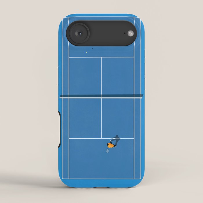 Australian Open Grand Slam | Blue Tennis Court  iPhone Case